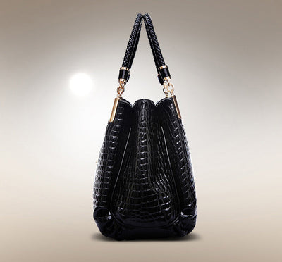 Bellina® | Durable Elegance Handbag with Crocodile Pattern