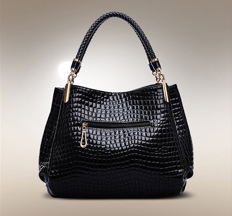 Bellina® | Durable Elegance Handbag with Crocodile Pattern