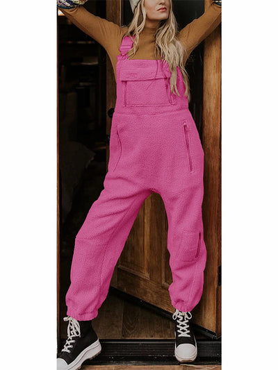 Hailey™ Cozy Fleece Overalls