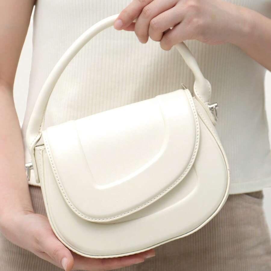 Briella® | Luxe Statement Minimalist Saddle Bag