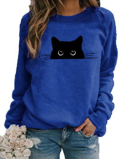 Evelyn™ Casual Cat Sweatshirt