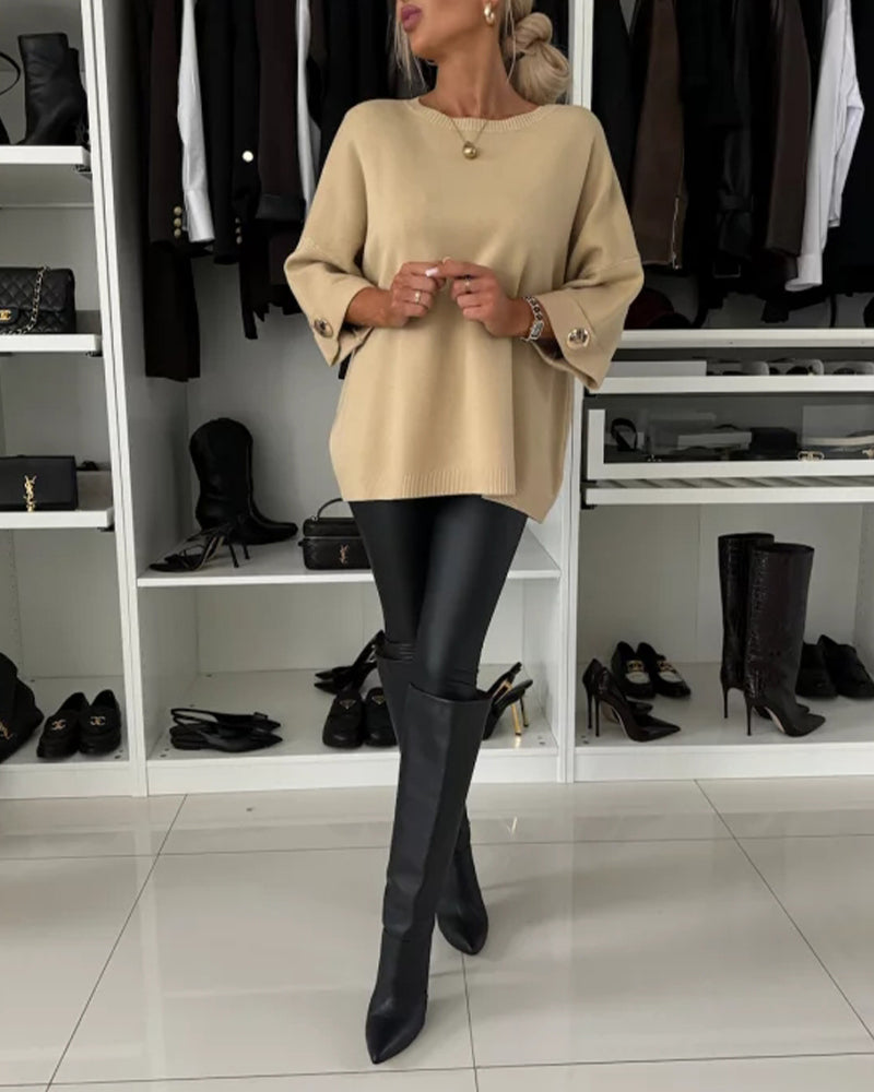 Isabella™ Elegant Knit Blouse