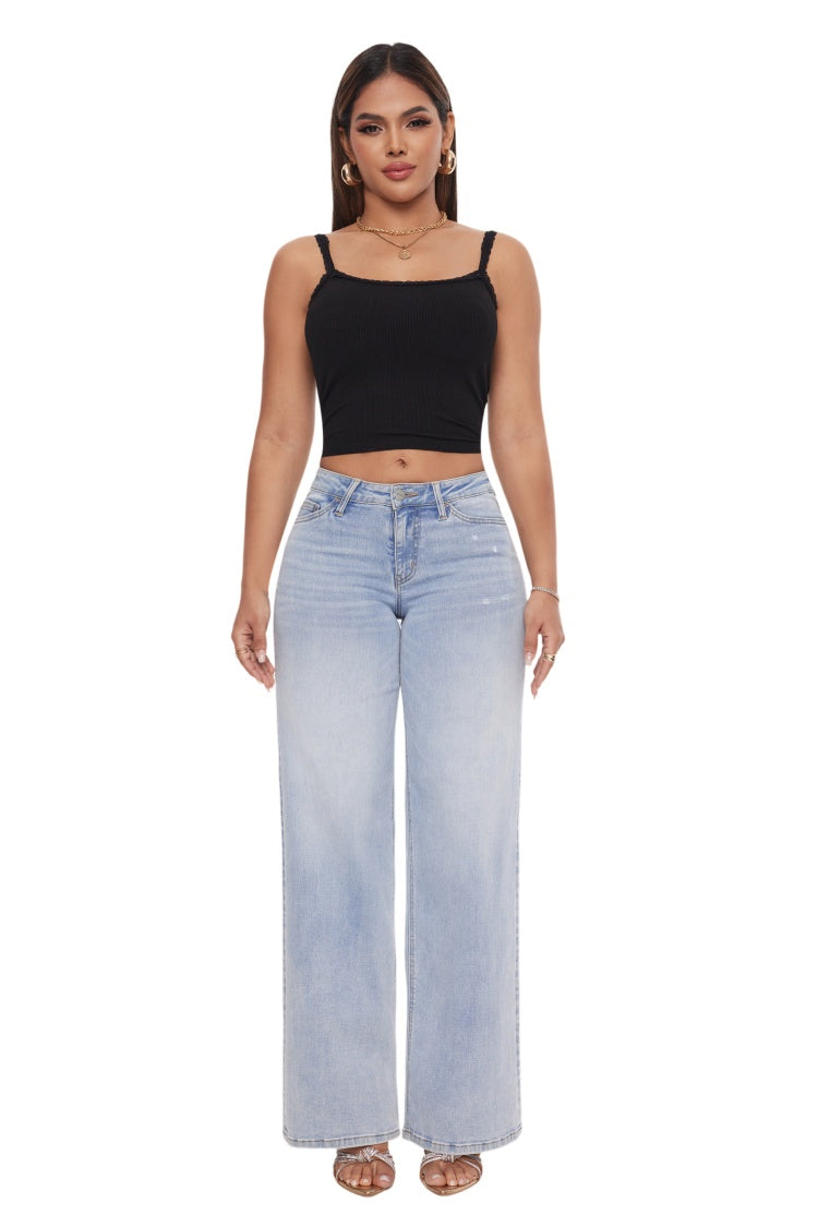 Harper – Timeless Wide-Leg Jeans for Effortless Style