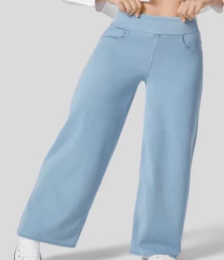 Hazel™ Stretch Palazzo Jeans