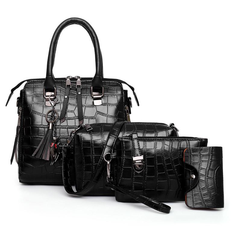 Valentina® | 4-Piece Leather Bag Set