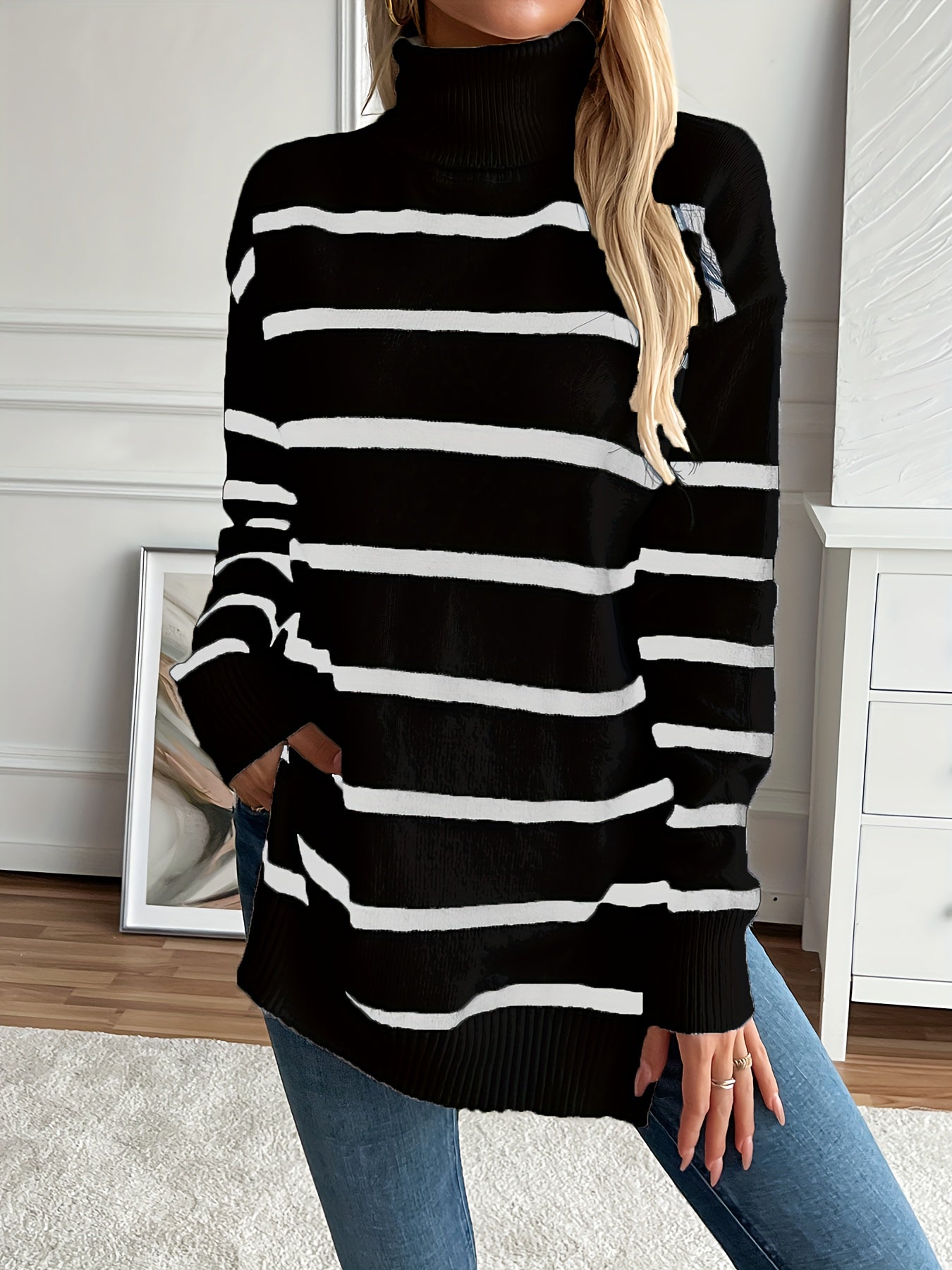 Maya™ Striped Sweater