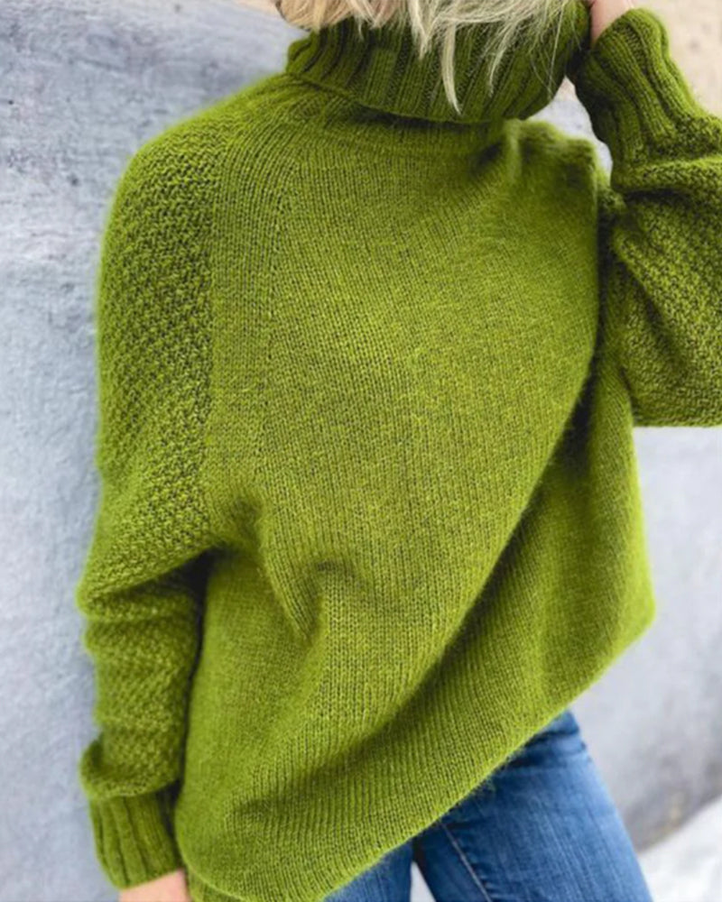 Linda™ Turtleneck Knit Sweater