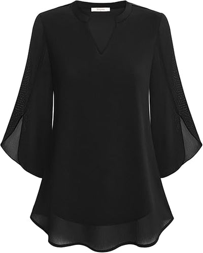 Debbie™ Elegant Chiffon Blouse