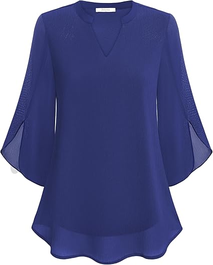 Debbie™ Elegant Chiffon Blouse