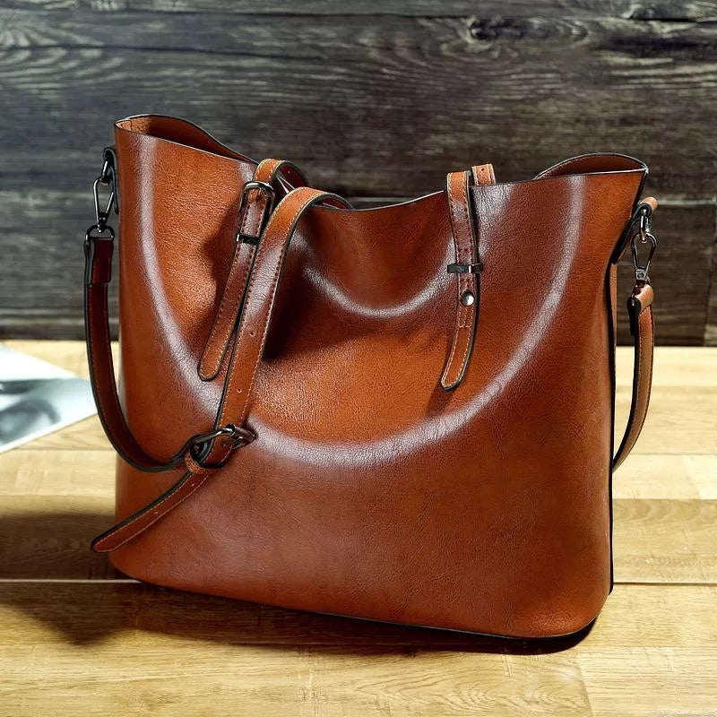 Nicole® | Vintage Leather Shoulder Bag