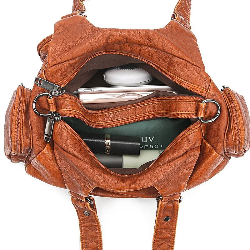 Francesca® | Classic Versatility Vintage Messenger Bag