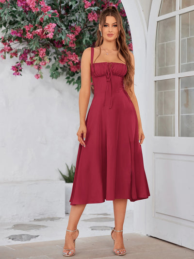 Lesley - Elegant Sculpting Maxi Dress