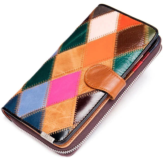 Elisee® | women's vintage leather wallet