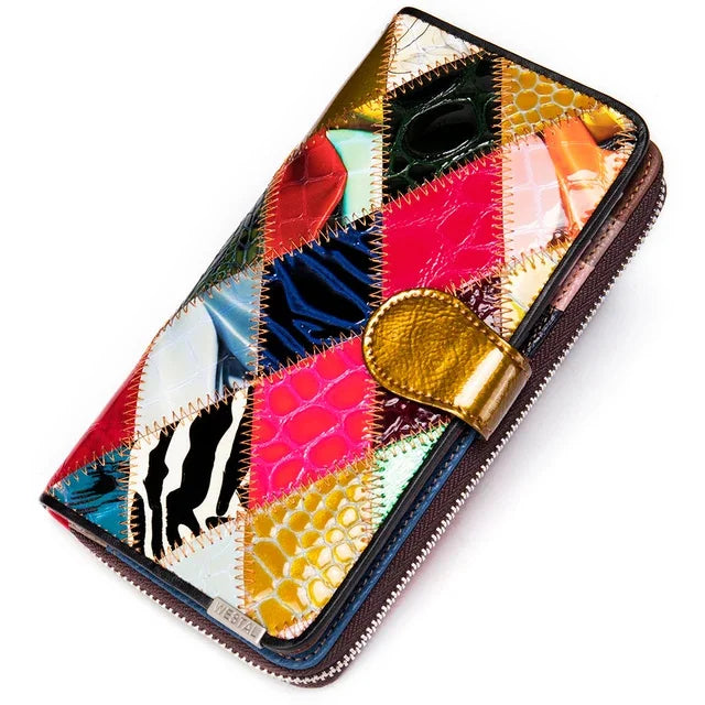 Elisee® | women's vintage leather wallet