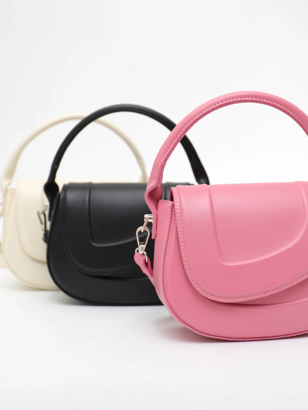 Briella® | Luxe Statement Minimalist Saddle Bag