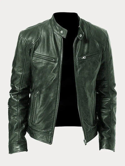 DAVIDE® - Casual Leather Jacket