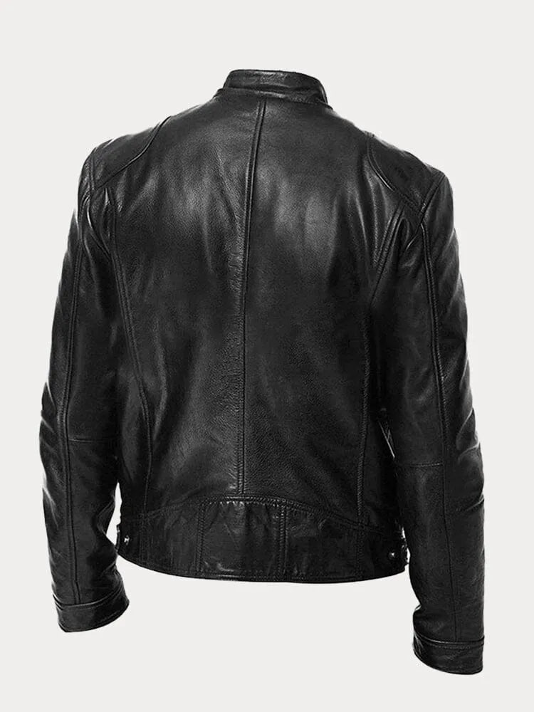 DAVIDE® - Casual Leather Jacket