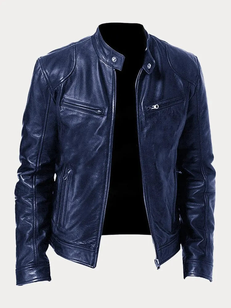 DAVIDE® - Casual Leather Jacket