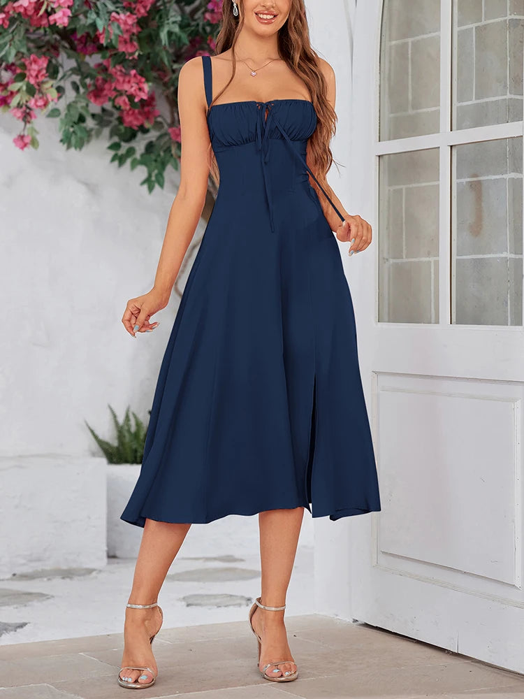 Lesley - Elegant Sculpting Maxi Dress