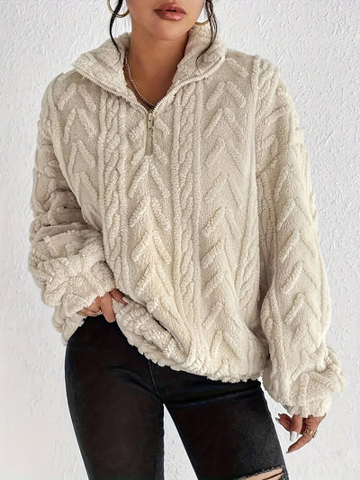 Hazel™ Elegant Fleece Sweater