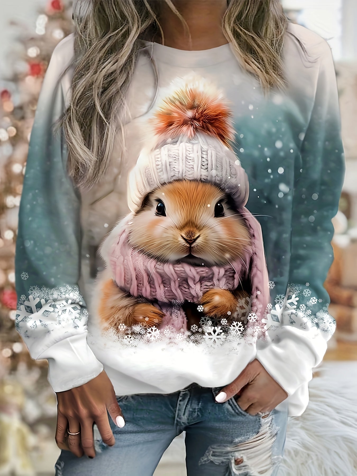 Alice™ Cute Winter Sweatshirt