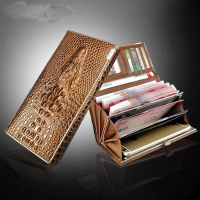 Fioretta® | Elegant Embossed RFID Wallet