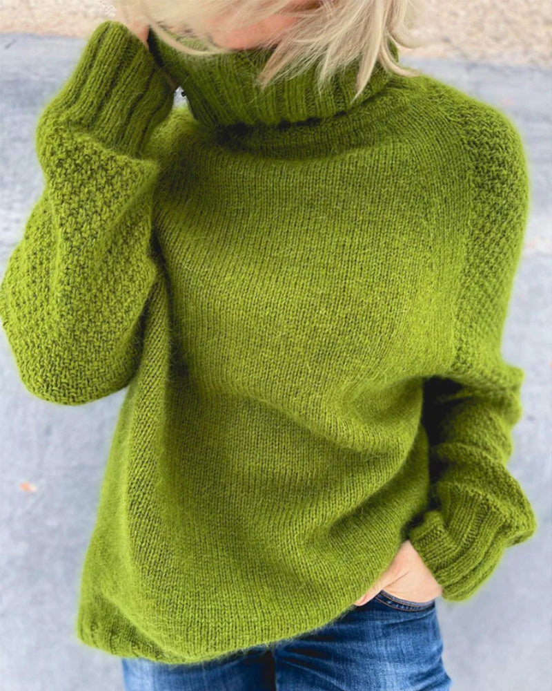 Linda™ Turtleneck Knit Sweater